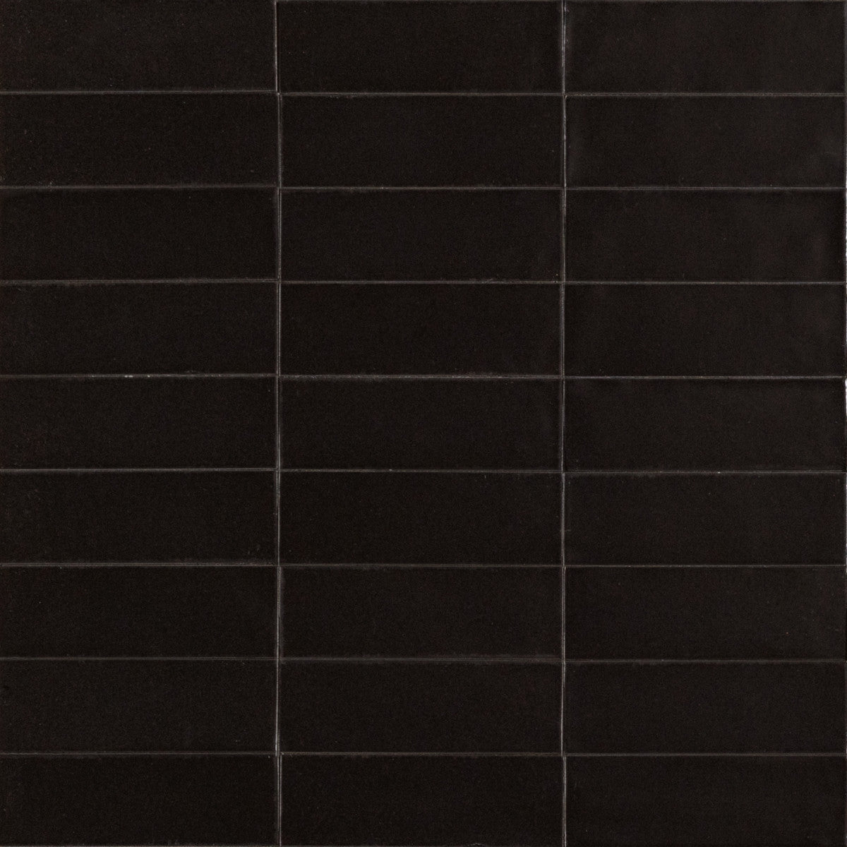 Santorini Black 2x6 Field Tile Semi-Matte