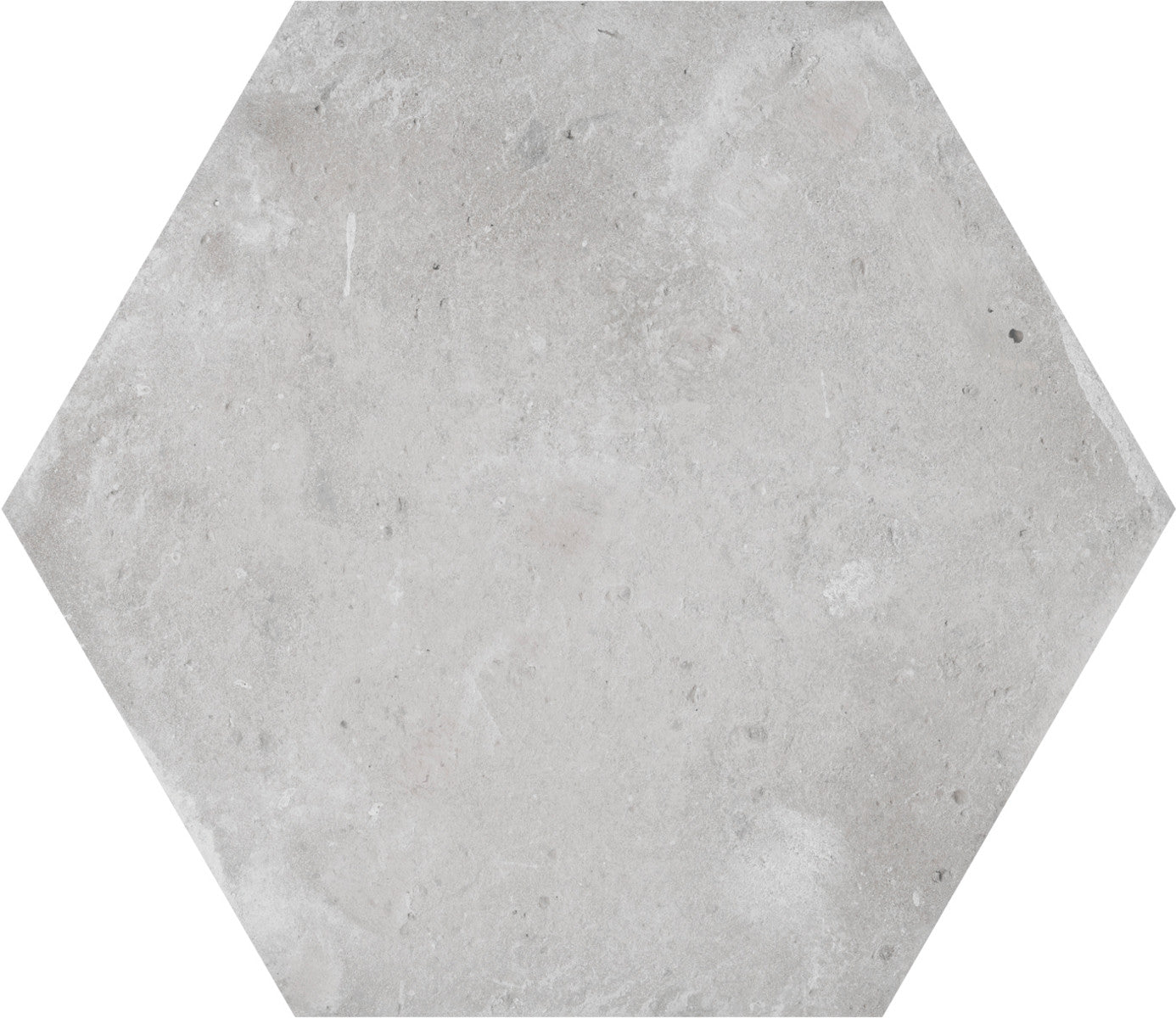 Cottage Grey 6x6 Hexa Field Tile Matte