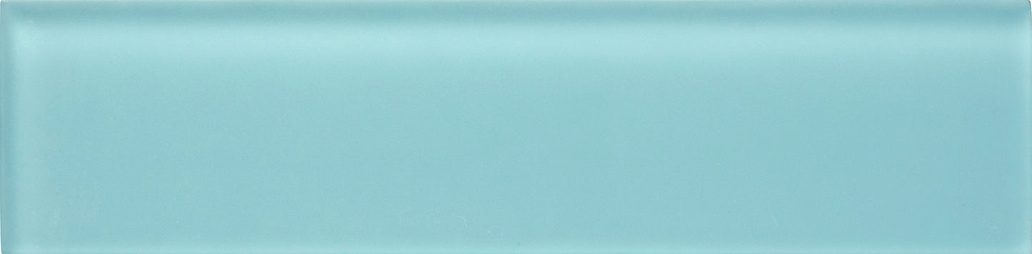 Glass Essentials Azure 2x8 Field Tile Matte