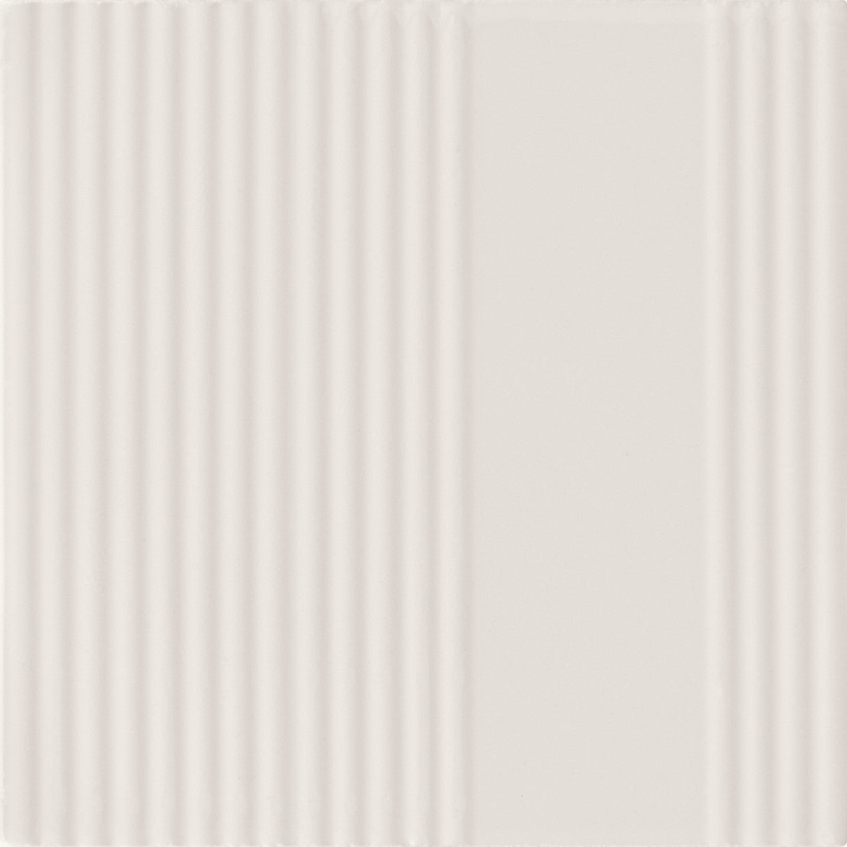 Rhyme and Reason Bone 6x6 Square Ripple Field Tile
