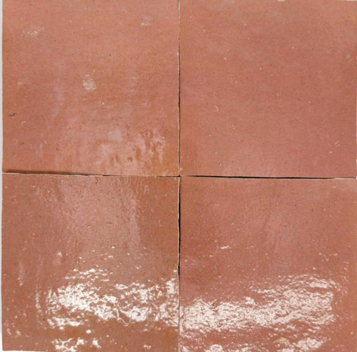 Iris Red 4x4 Field Tile Glossy