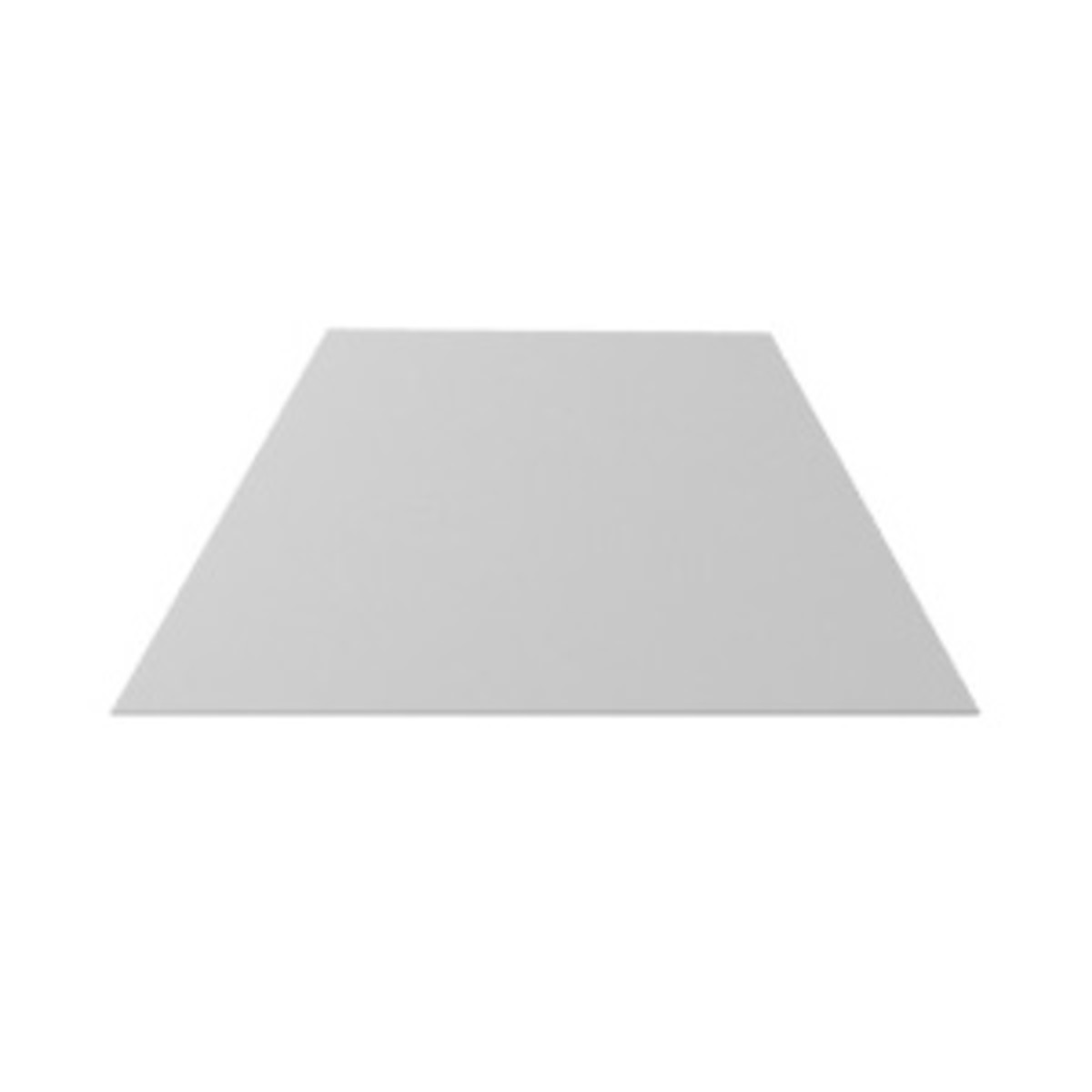 Floor Tile Ice White 4x9 Trapezium Field Tile matte