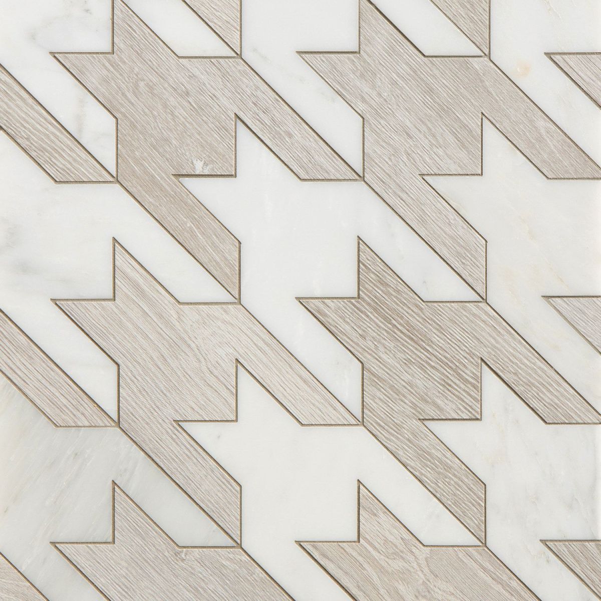 Sterling Row Linen 15x25 Argyle Mosaic Matte