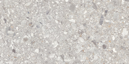 Santiago Light Gray 3D Hex Mosaic Rectified
