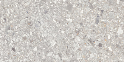 Santiago Light Gray 3D Hex Mosaic Rectified