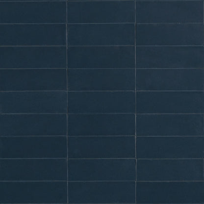 Santorini Navy 2x6 Field Tile Semi-Matte