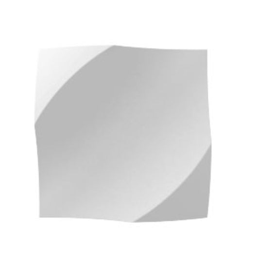 Wow Ice White 5x5 Wave Decorative Tile Matte