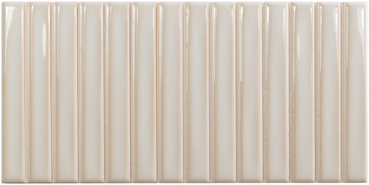 Sweet Bars Deep White 5x10 Field Tile Gloss