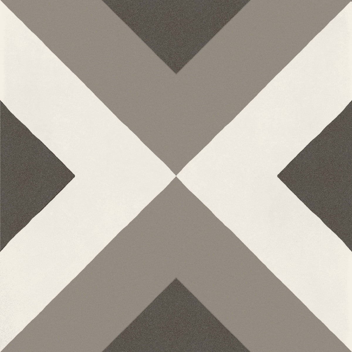 D_Segni Chalk/Mud/Midnight/Sand Blend 8x8 Double Diamond Decorative Tile Matte