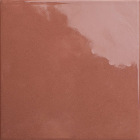 Bits Chestnut 5x5 Field Tile Gloss