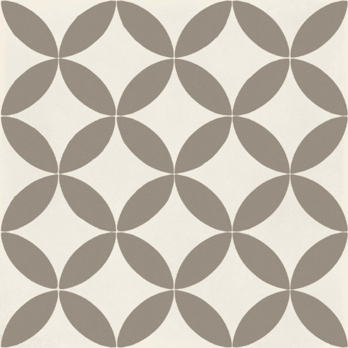 D_Segni Chalk/Mud Blend 8x8 Stella Decorative Tile Matte
