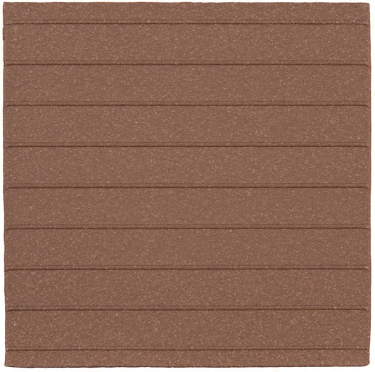 Questep Red 6x6 Tread Field Tile Textured