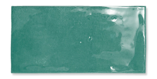 Fez Emerald 2x5 Field Tile Glossy