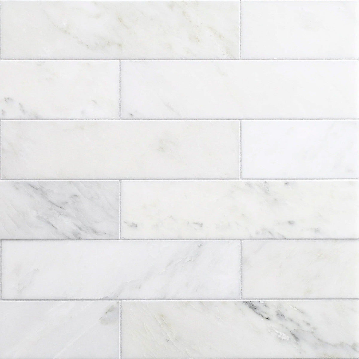 Vesuvio Napoli White 3x12 Field Tile