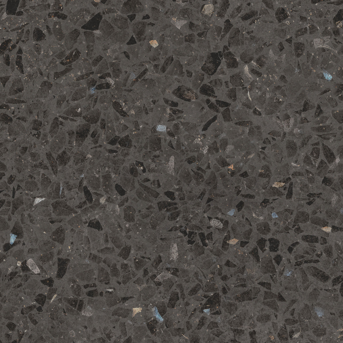 Drops Graphite 7x7 Natural Field Tile Matte