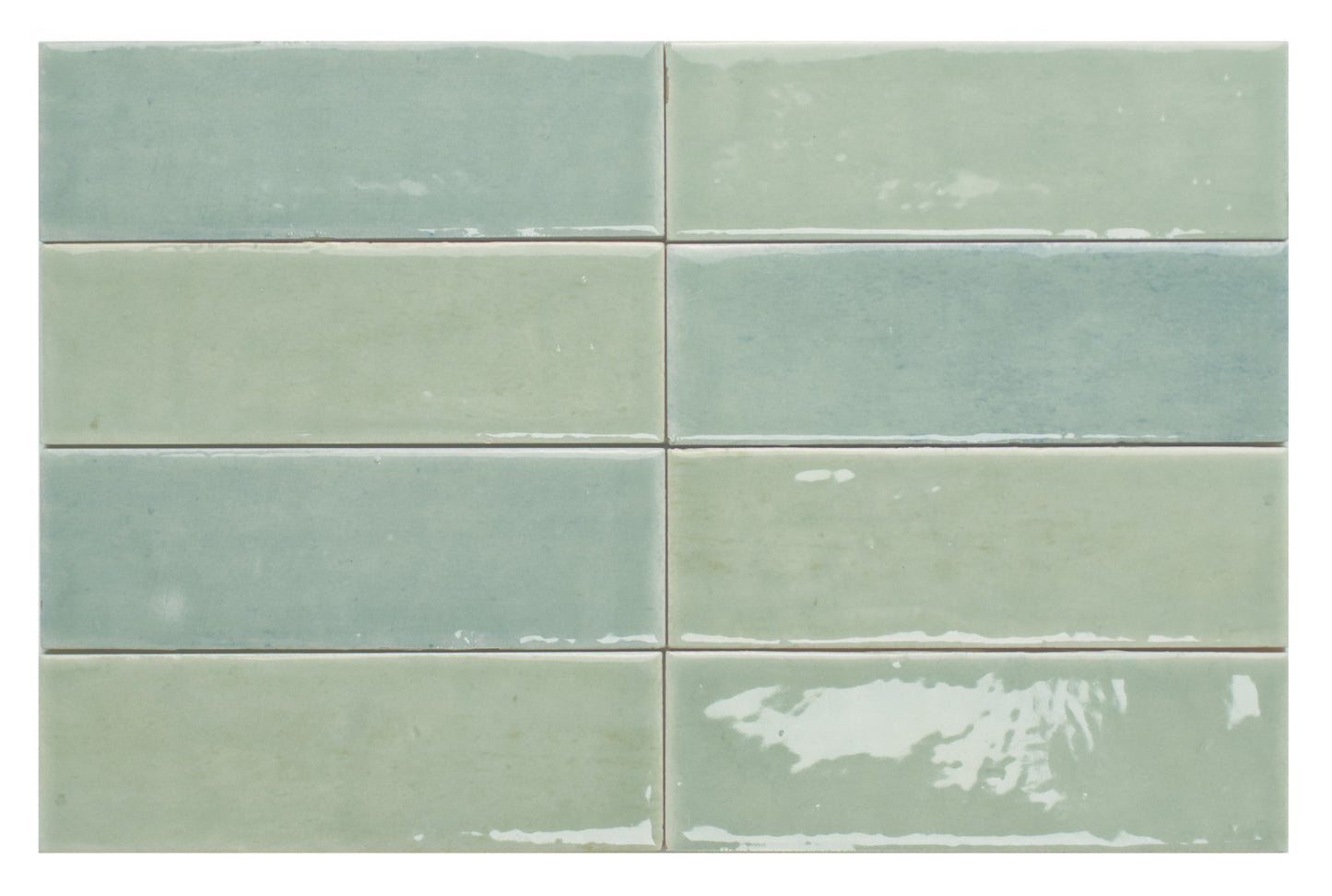 Colour Notes Kiwi 2x5 Field Tile Glossy