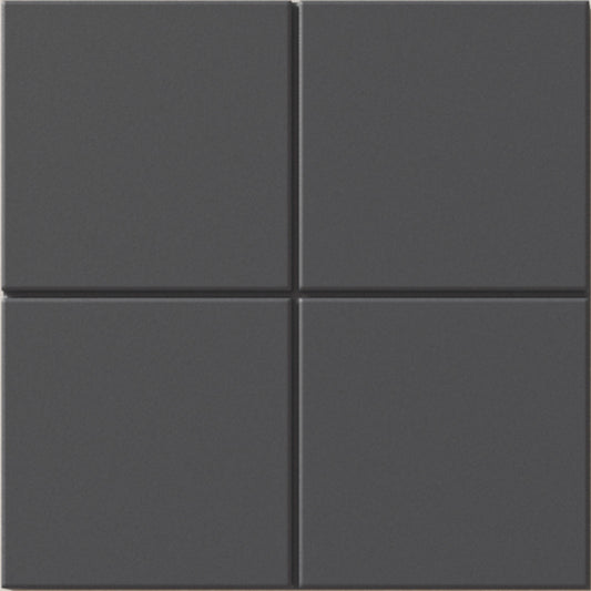 Raster Deep Blue 6x6 Grid M Decorative Tile