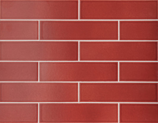Graphite Carmine Red 2.5x9.5 Field Tile