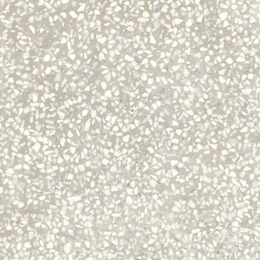 D_Segni Terrazzo White 8x8 Field Tile Matte