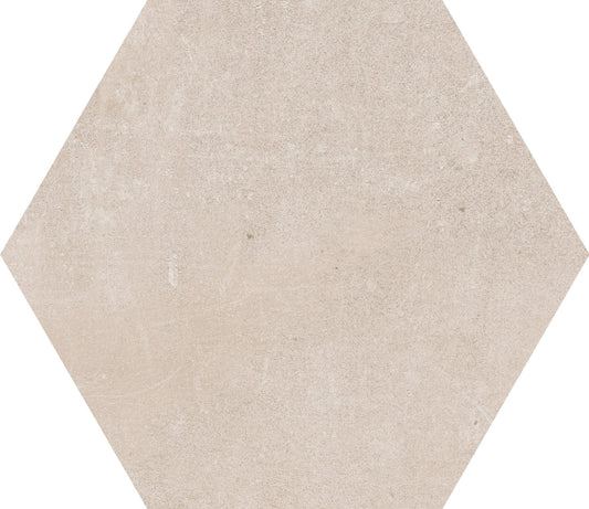 City Beige 7x8 Hexagon Field Tile Matte