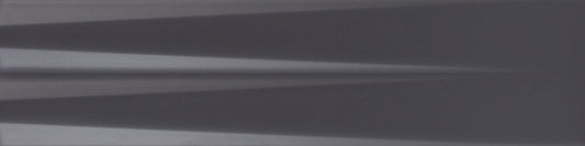 Stripes Graphite 3x12 Transition Decorative Tile Matte