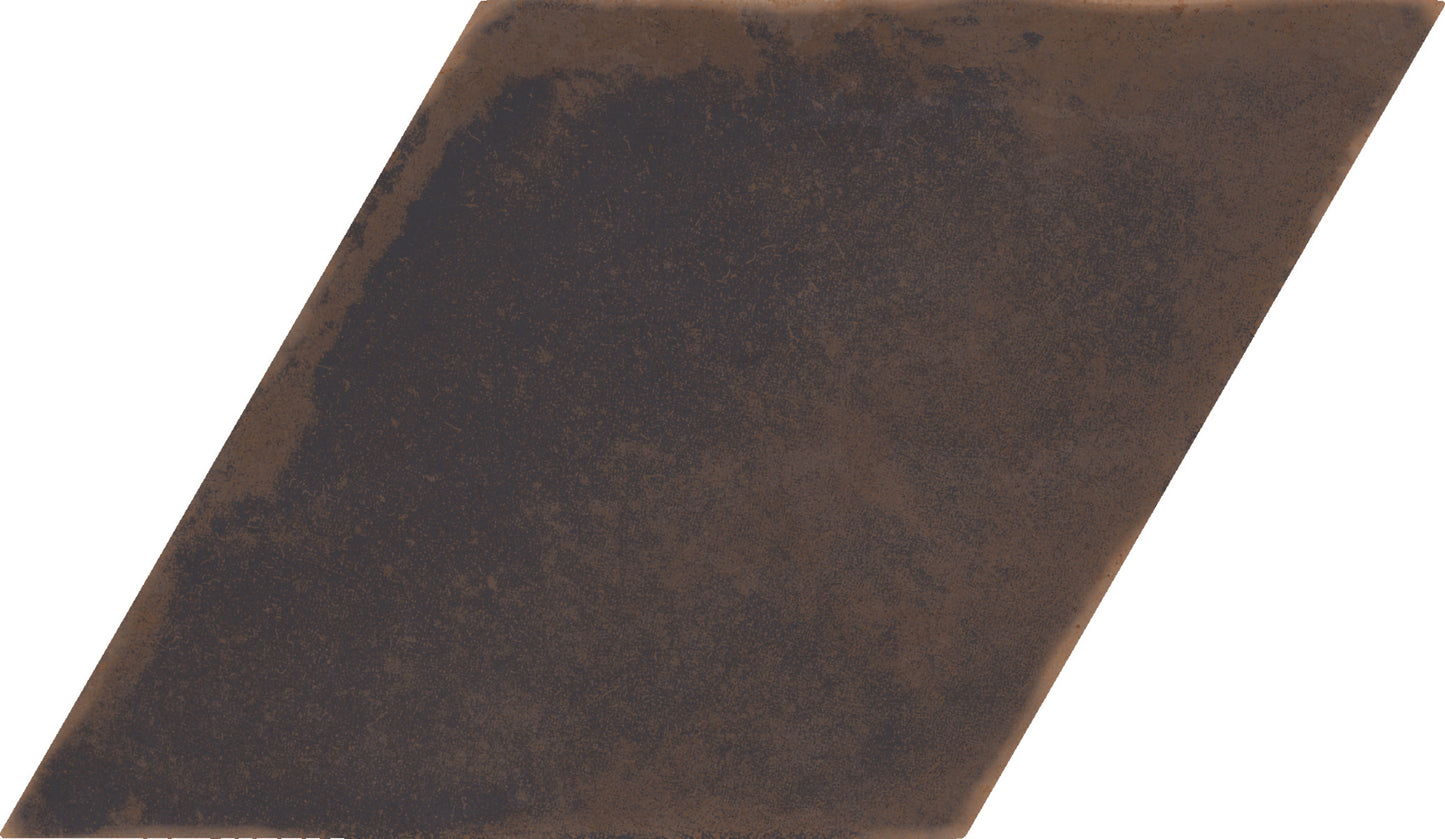 Mud Graphite 6x10 Diamond Field Tile Matte