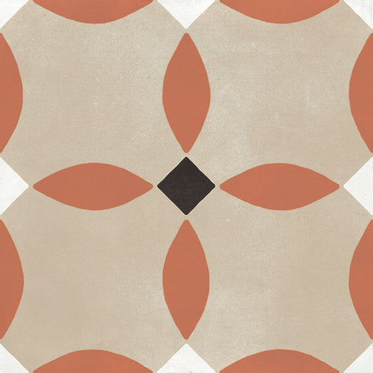 D_Segni Color Monarch 8x8 Monarch Decorative Tile Matte