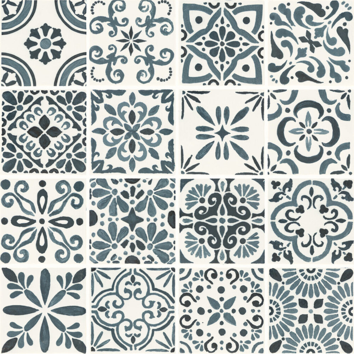 Cotto Revival Lagos 4x4 Decorative Tile Glossy