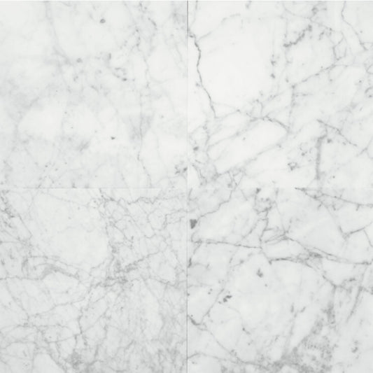Stone Source Carrara Gioia 12x12 Field Tile Polished