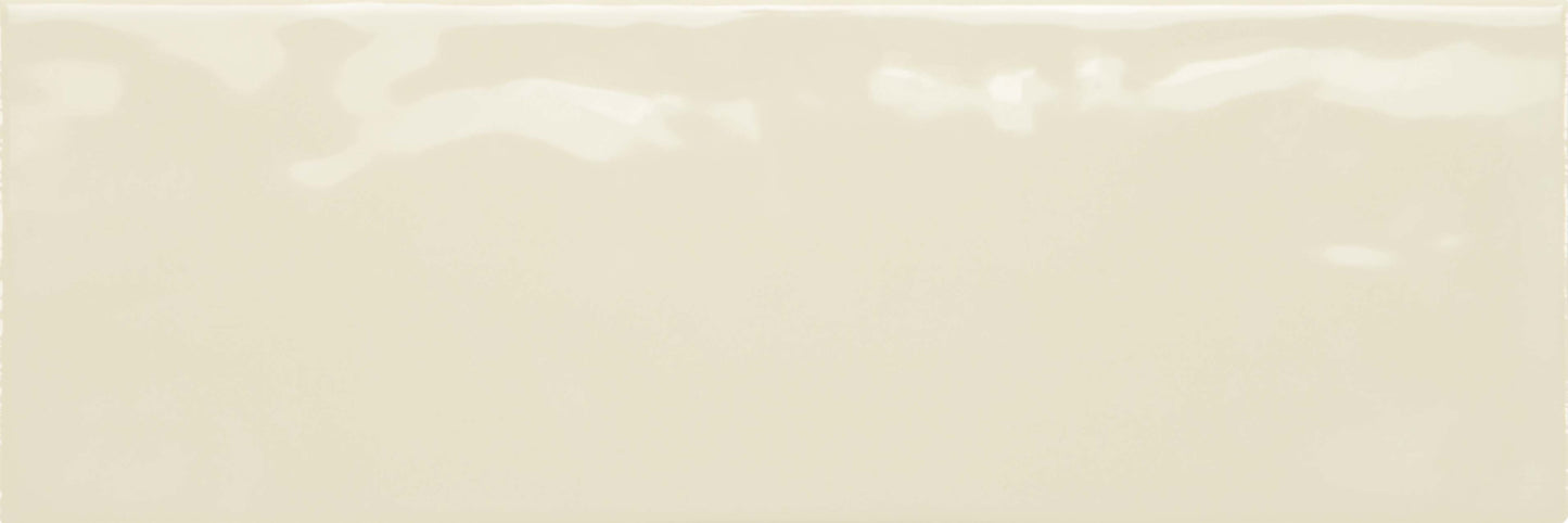 Everson Cream 4x13 Field Tile Glossy