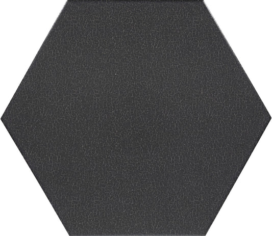 INYO Ink 8" Hexagon Field Tile Satin