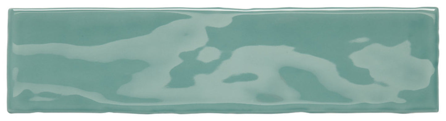 Mardi Teal 3x12 Field Tile Glossy