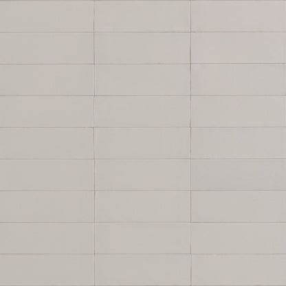 Santorini White 2x6 Field Tile Semi-Matte