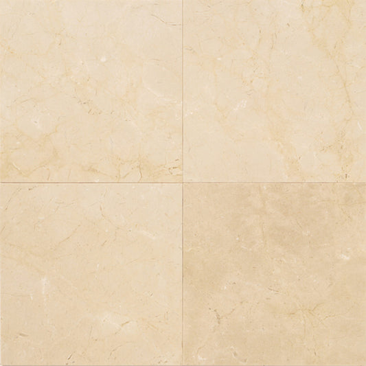 Stone Source Crema Marfil Elegance 12x12 Field Tile Polished