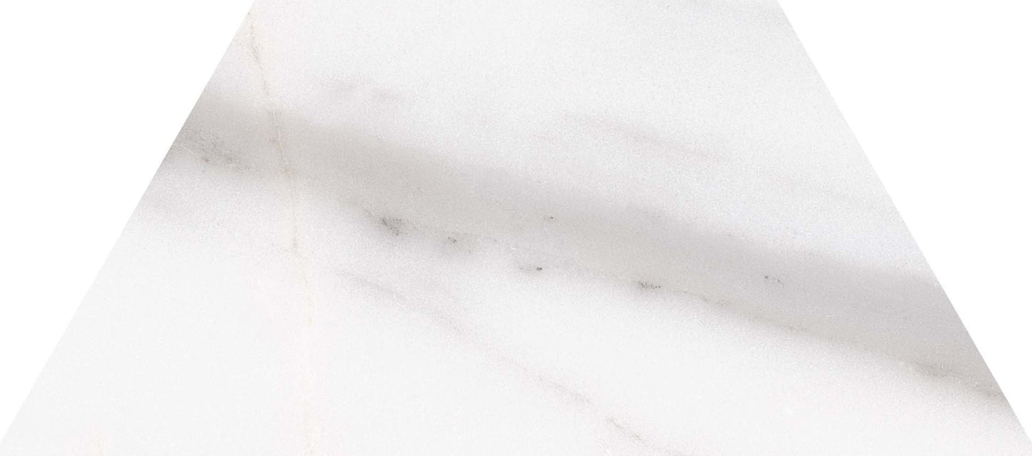 60 Degrees Calacatta 4x9 Trapezium Field Tile Matte