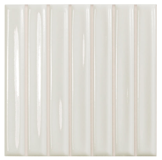 Sweet Bars White 5x5 Field Tile Gloss