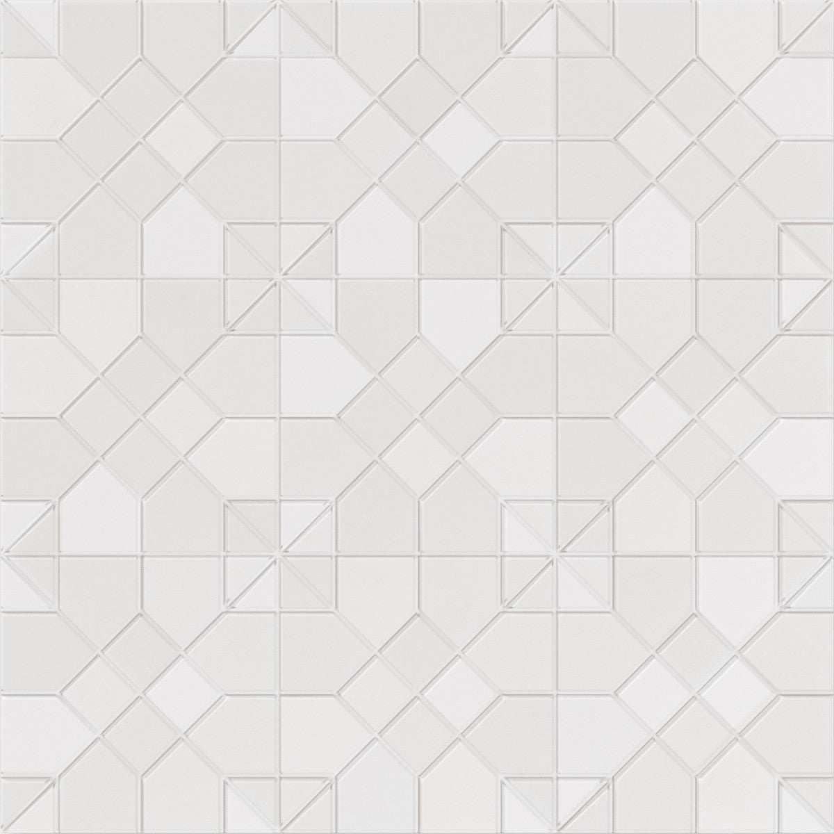 Tesserae Blanc 11x11 Suit Field Tile