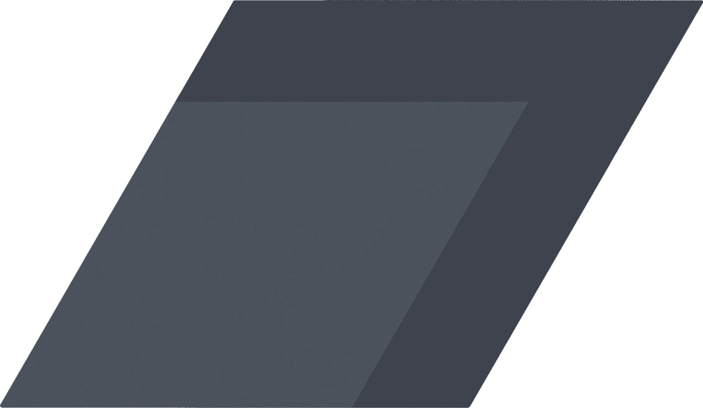 Flow Black 6x10 Diamond Decor Matte