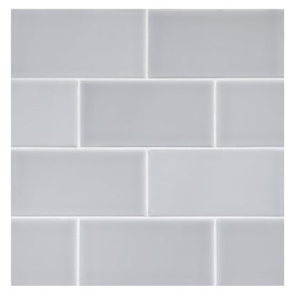 TrueTones Ceramics Greyity Gloss 4-1/2x4-1/2 Zelli Field Tile Gloss