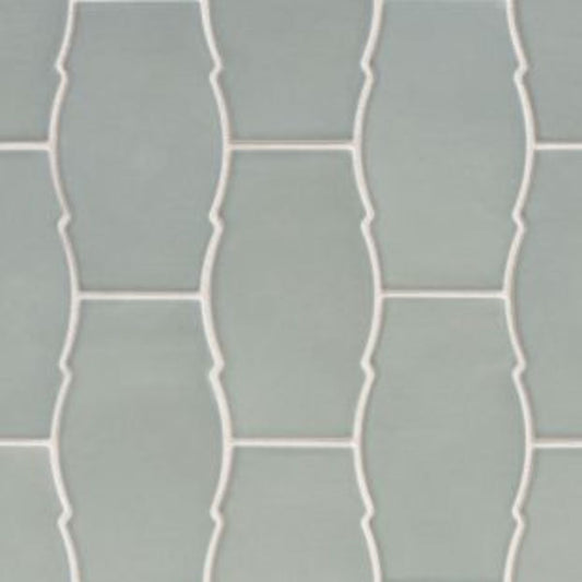 Robert Am Stern Cape Cod 3x6 Ovolo Decorative Tile Glossy