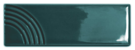 Glow Mid Night Blue 2x6 Decorative Tile