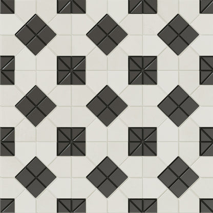 Tesserae B&W 11x11 Suit Field Tile