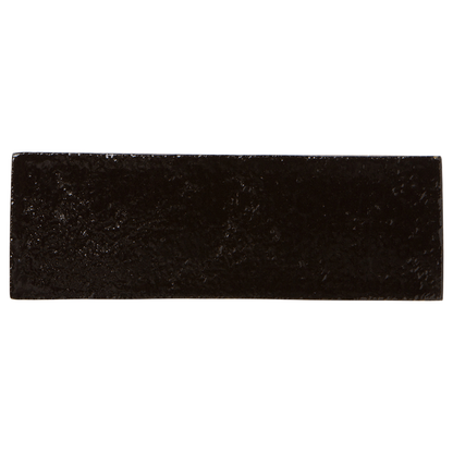 City Bricks Black 3x9 Field Tile Gloss