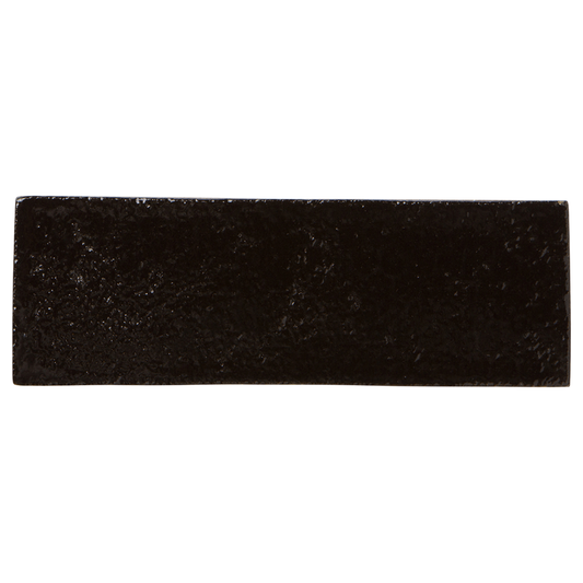 City Bricks Black 3x9 Field Tile Gloss