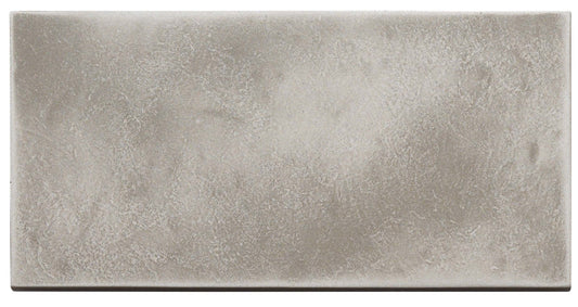 Refined Metal Stainless Satin 4x9 Field Tile Hammered