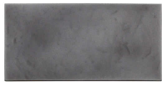 Refined Metal Gunmetal Gloss 4x9 Field Tile Hammered