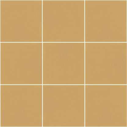 D_Segni Color Mustard 8x8 Field Tile Matte