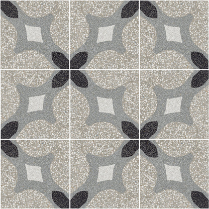 D_Segni Terrazzo Croix 8x8 Croix Decorative Tile Matte