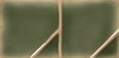 Yoko Moss 3x5 Origami Decorative Tile
