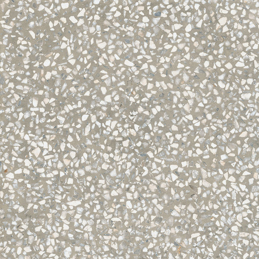 D_Segni Terrazzo Grey 8x8 Field Tile Matte